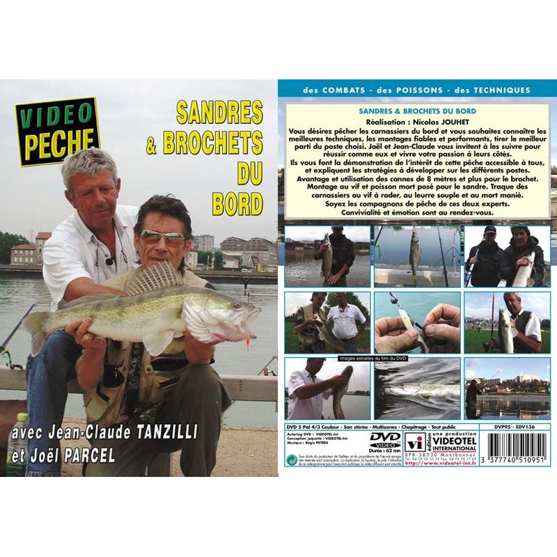 Dvd - Sandres Et Brochets Du Bord