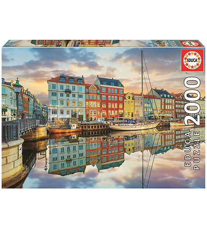 Educa Puzzlespiel - 2000 Teile - Sunset Bei Copenhagen