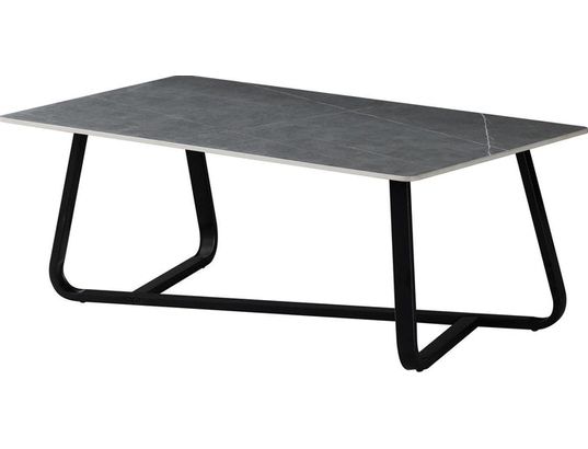 CONCEPT1 - Table basse Sidonie gris anthracite 120 x 60 x h45 cm
