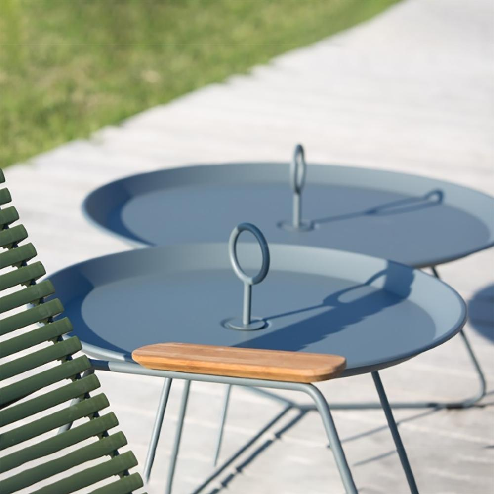 Bijzettafel Eyelet Ø57,5 cm muted white