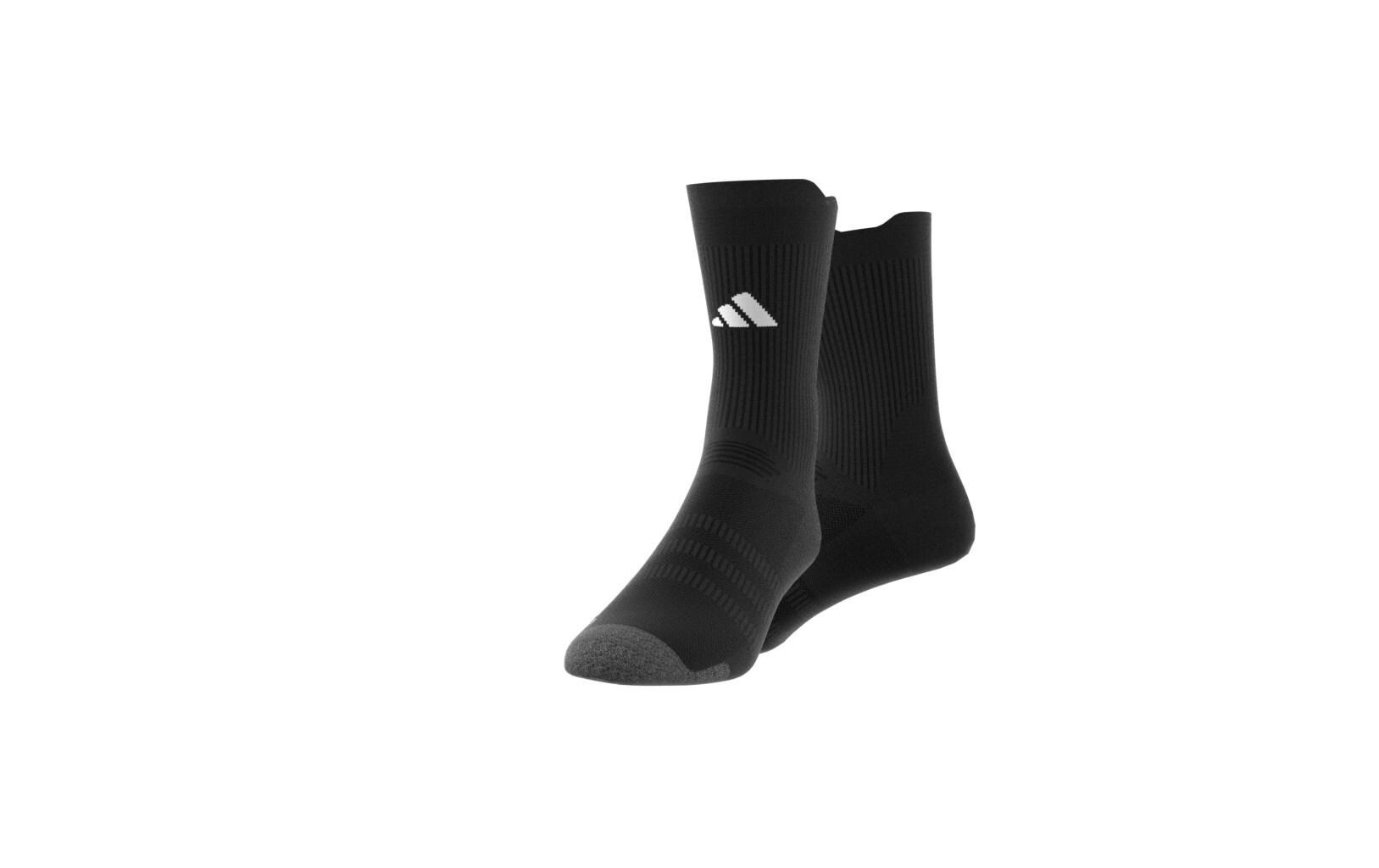 Socken Football Cushioned Performance Crew Schwarz, 37 - 39Fussballsocken