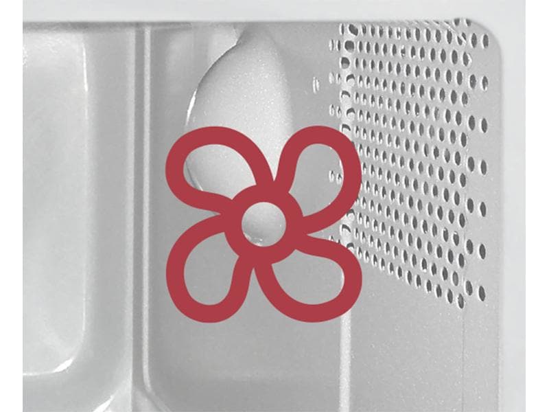 Koenig Mikrowelle Rotary Wave Silber Kombigerät mit Mikrowellen- und Grillfunktion