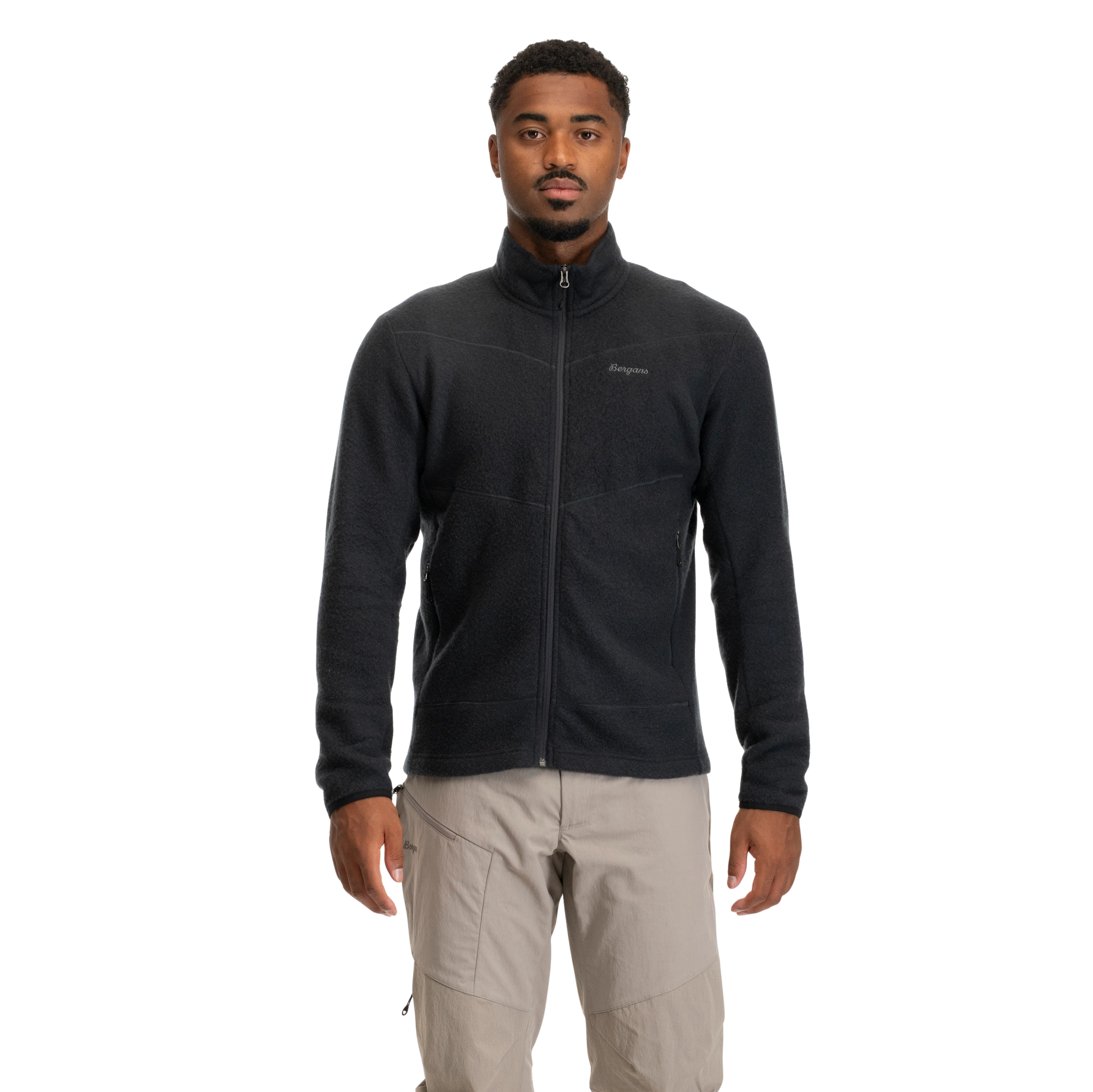 Rabot Merino Fleece Midlayer Jacket Men Dark Shadow Grey