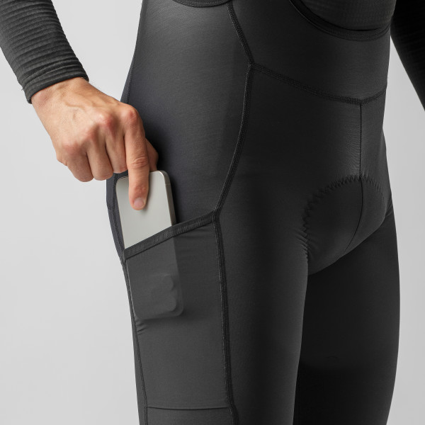 GripGrab PACR Thermal bibtights sort herre