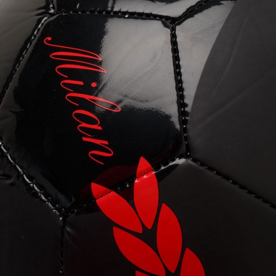 Milan AC Ballon Avant-Match - Noir/For All Time Red