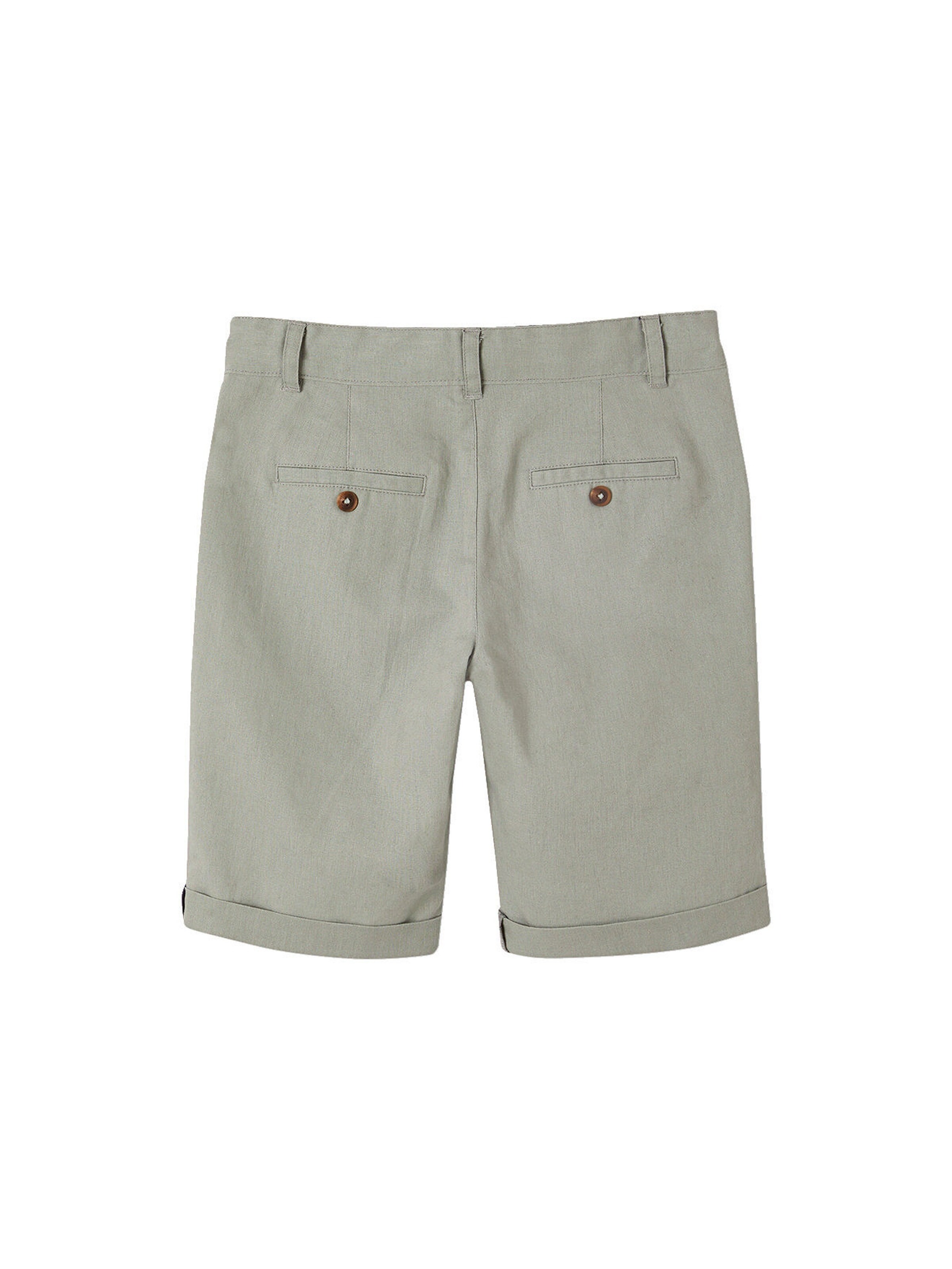 Vertbaudet Festliche Jungen Shorts, Bundweite verstellbar salbeigrün