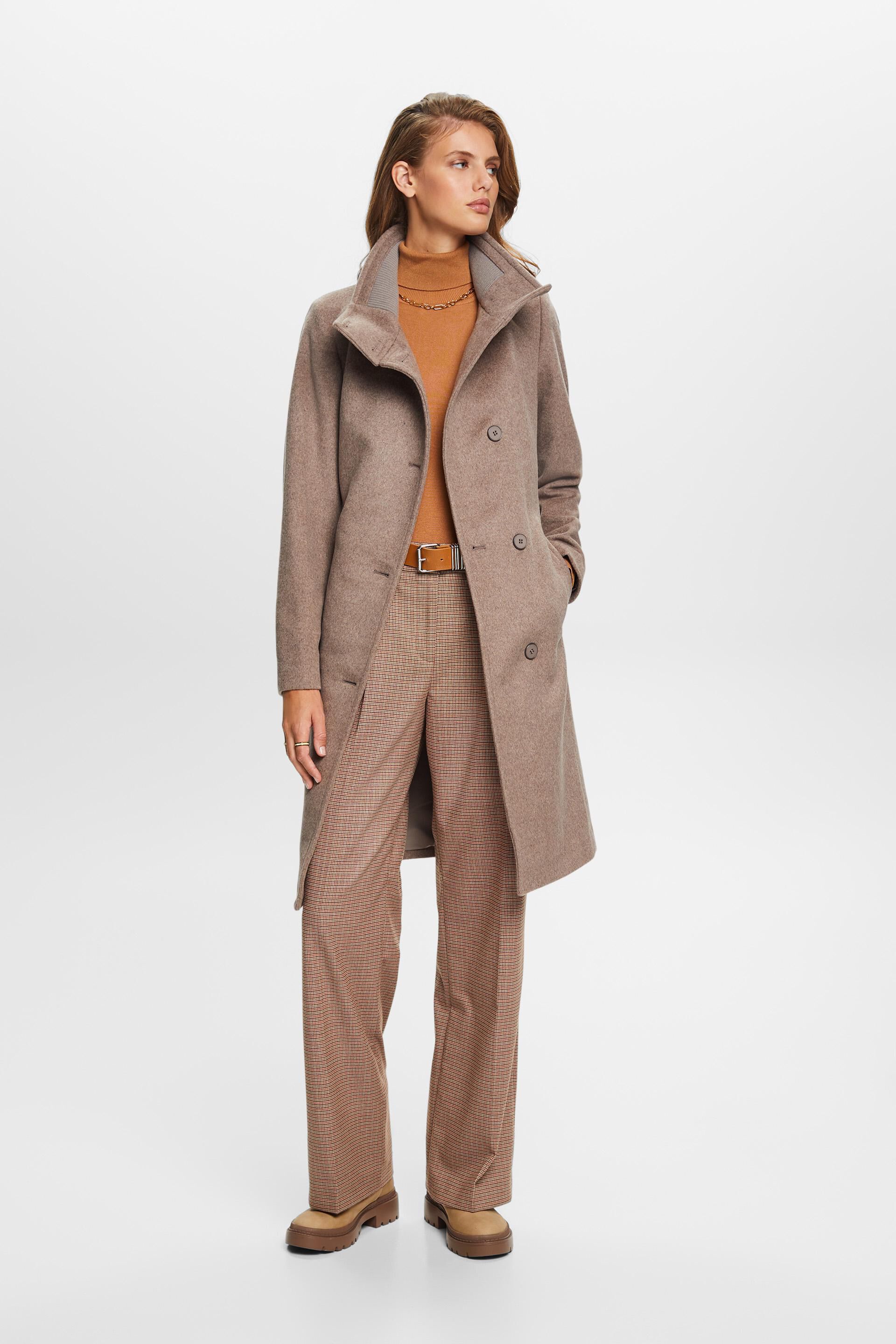 Coats woven