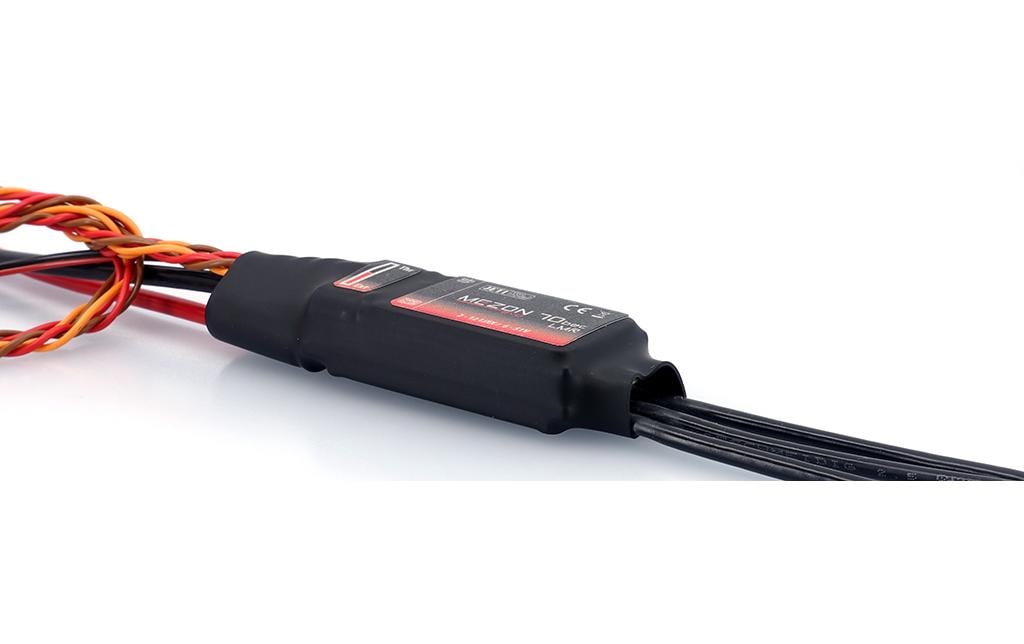 Brushless Regler MEZON EVO 70 BEC LMR 70A, 2-12S<br>70A Brushless ESC mit Telemetrie für Flugmodelle