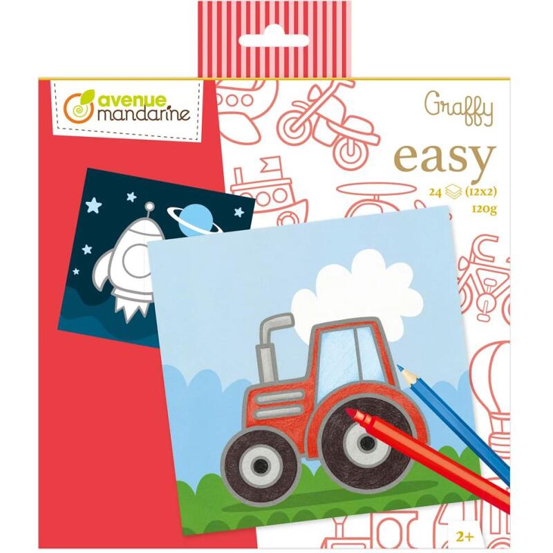 Graffy Easy, Moyens de transport - Rouge