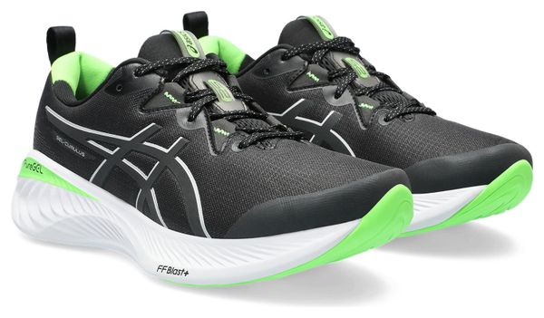 Chaussures Running Asics Gel-Cumulus 25 Lite-Show Noir/Blanc/Vert Femme