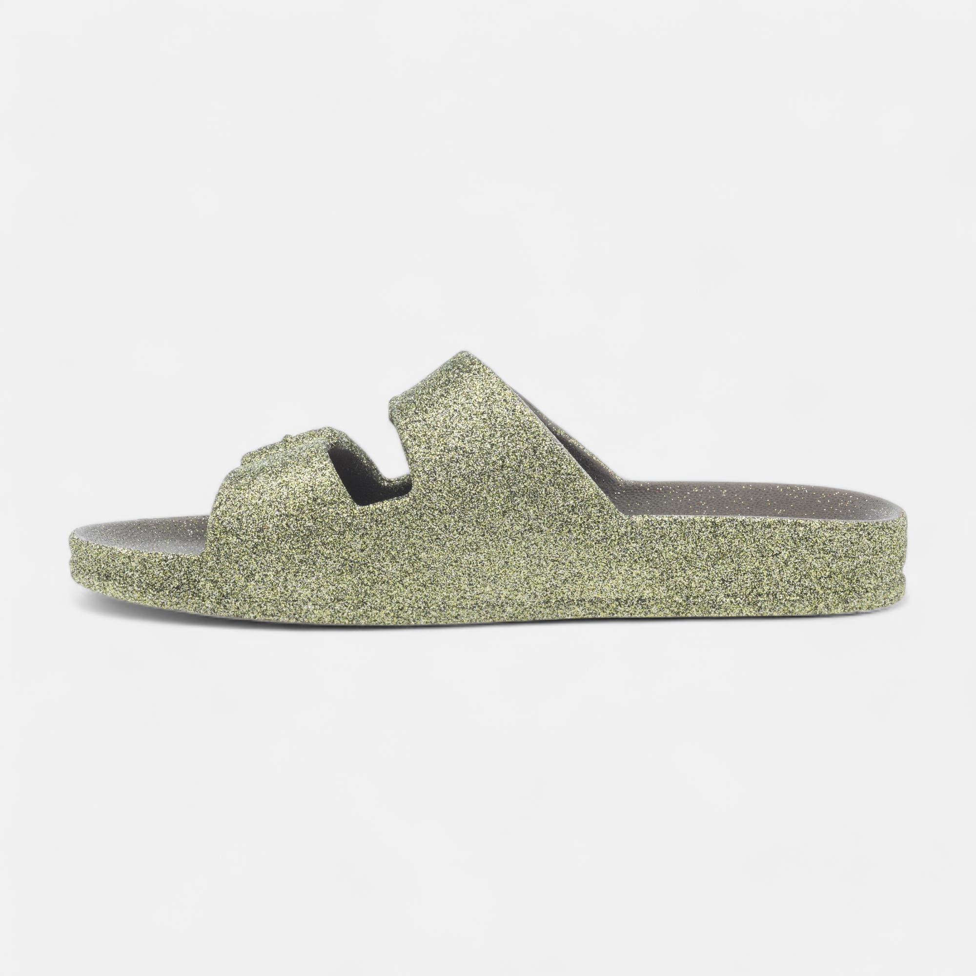 Claquettes de plage Femme kaki