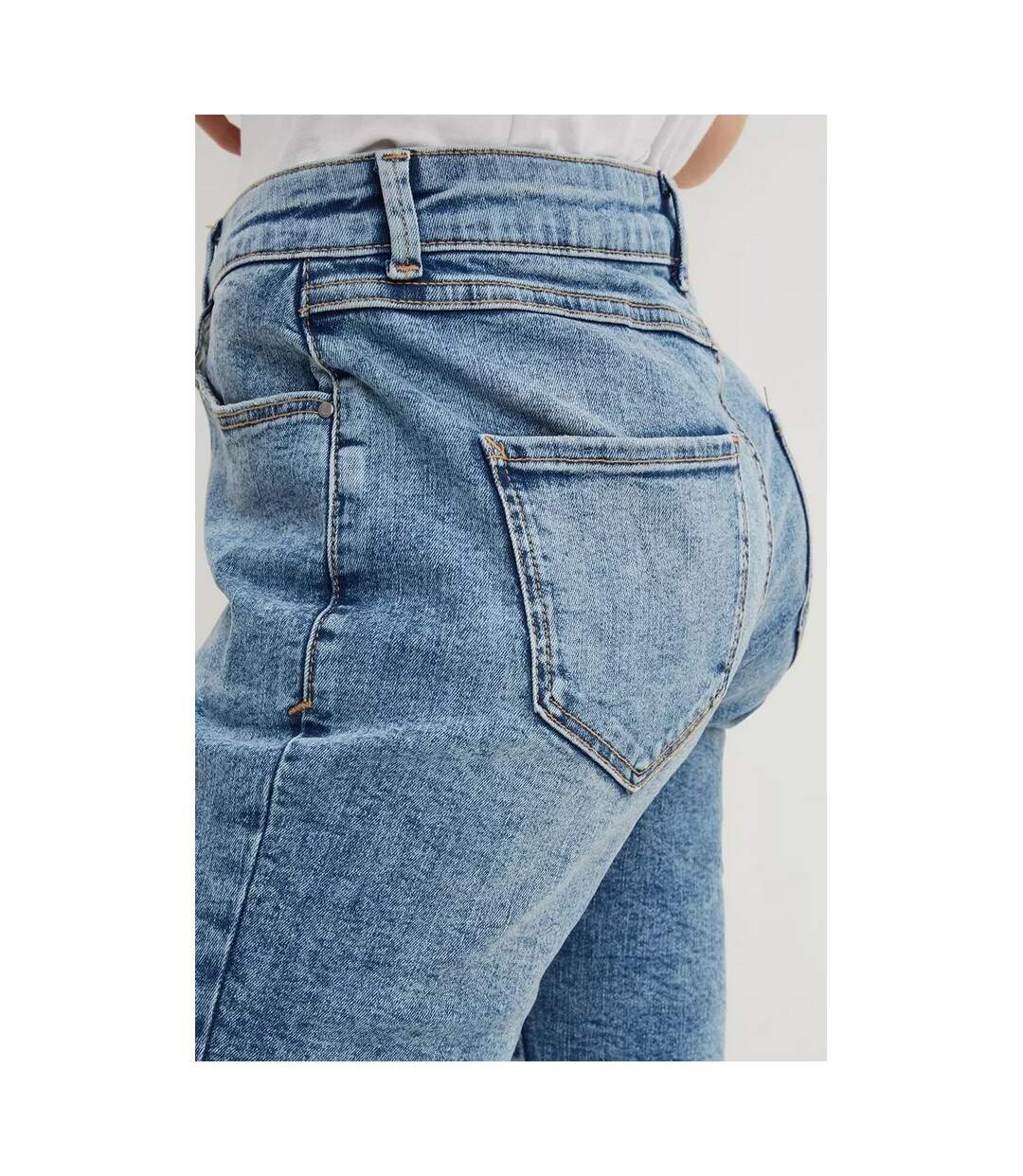 Dorothy Perkins - Short - Femme (Bleu foncé délavé à l'acide) - UTDP1962