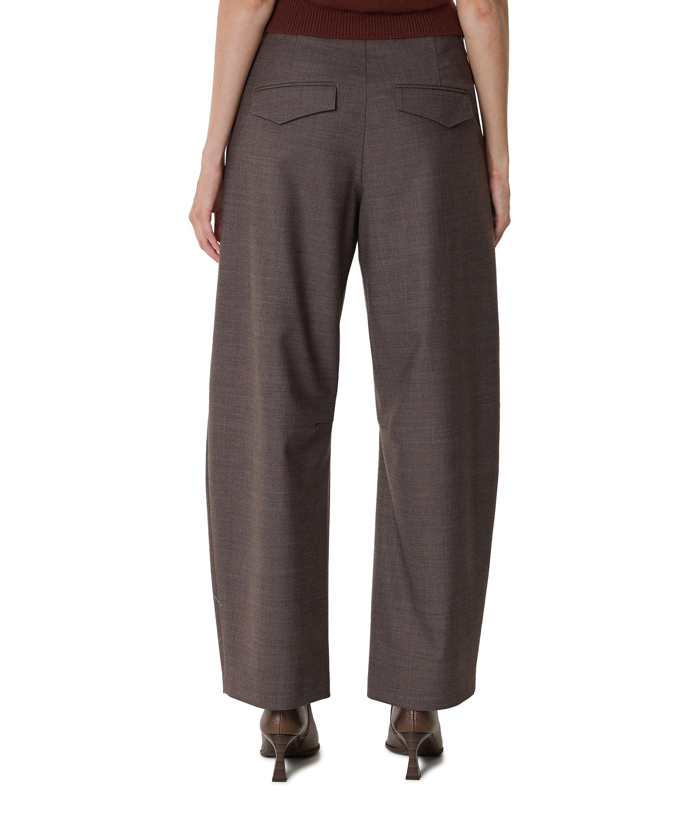 Cambio Edita dames broek bruin