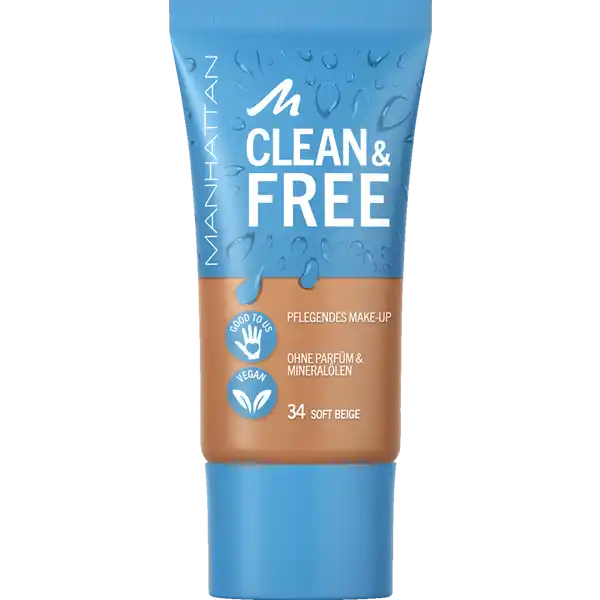 Clean & Free Skin Tint 34 Soft Beige
