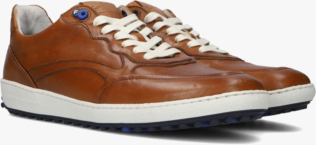FLORIS VAN BOMMEL cognac floris van bommel lage sneakers sfm-10192