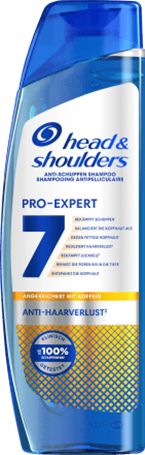 Head & Shoulders Shampoo Anti-Schuppen ProExpert 7 Anti-Haarverlust, 250 ml