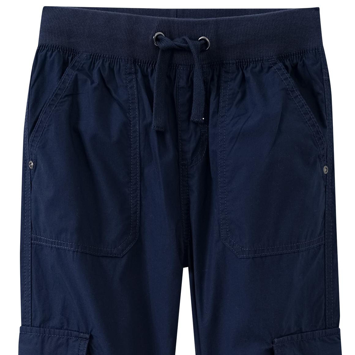 Yigga Jungen Cargohose mit Elastikbund dunkelblau