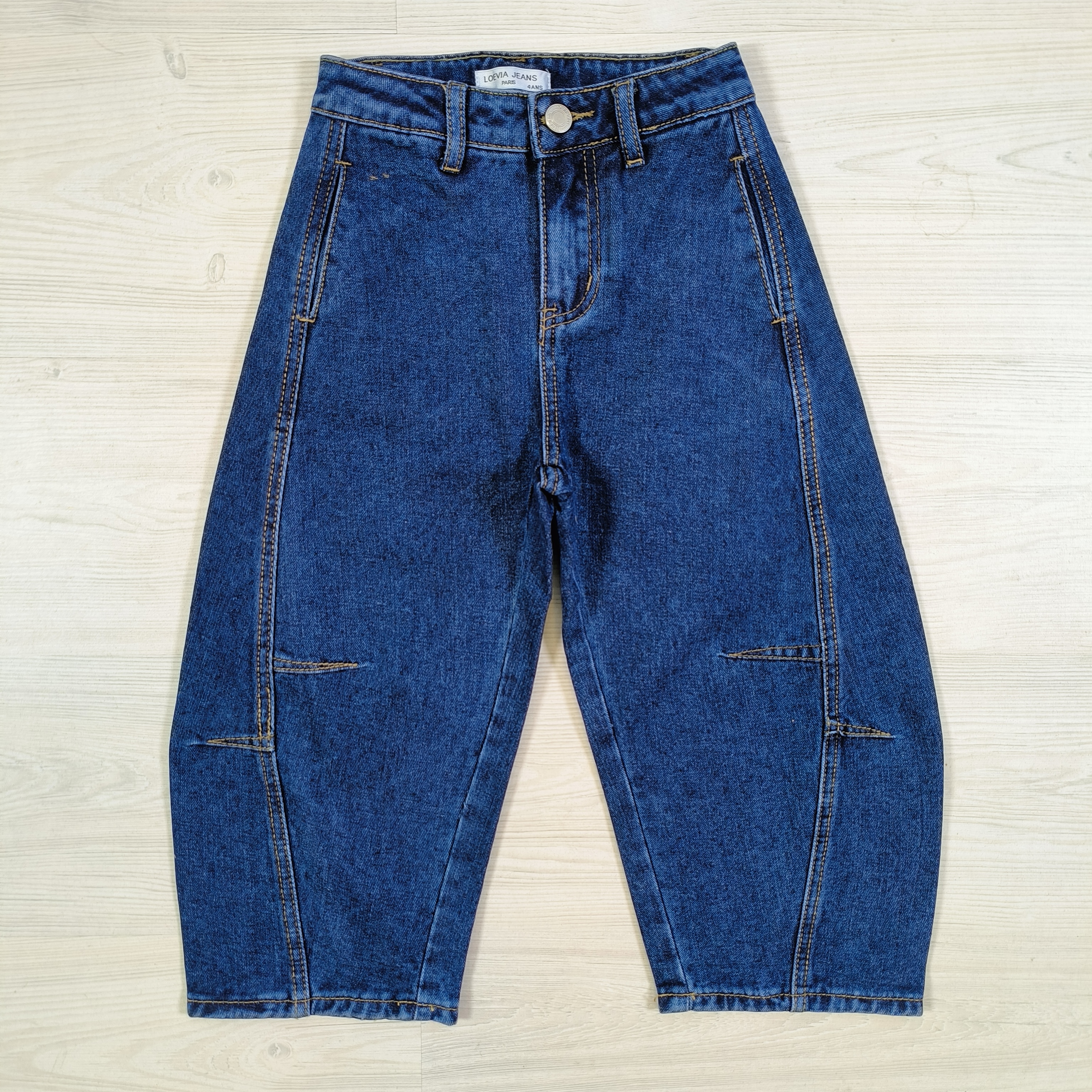 Blue worker jeans