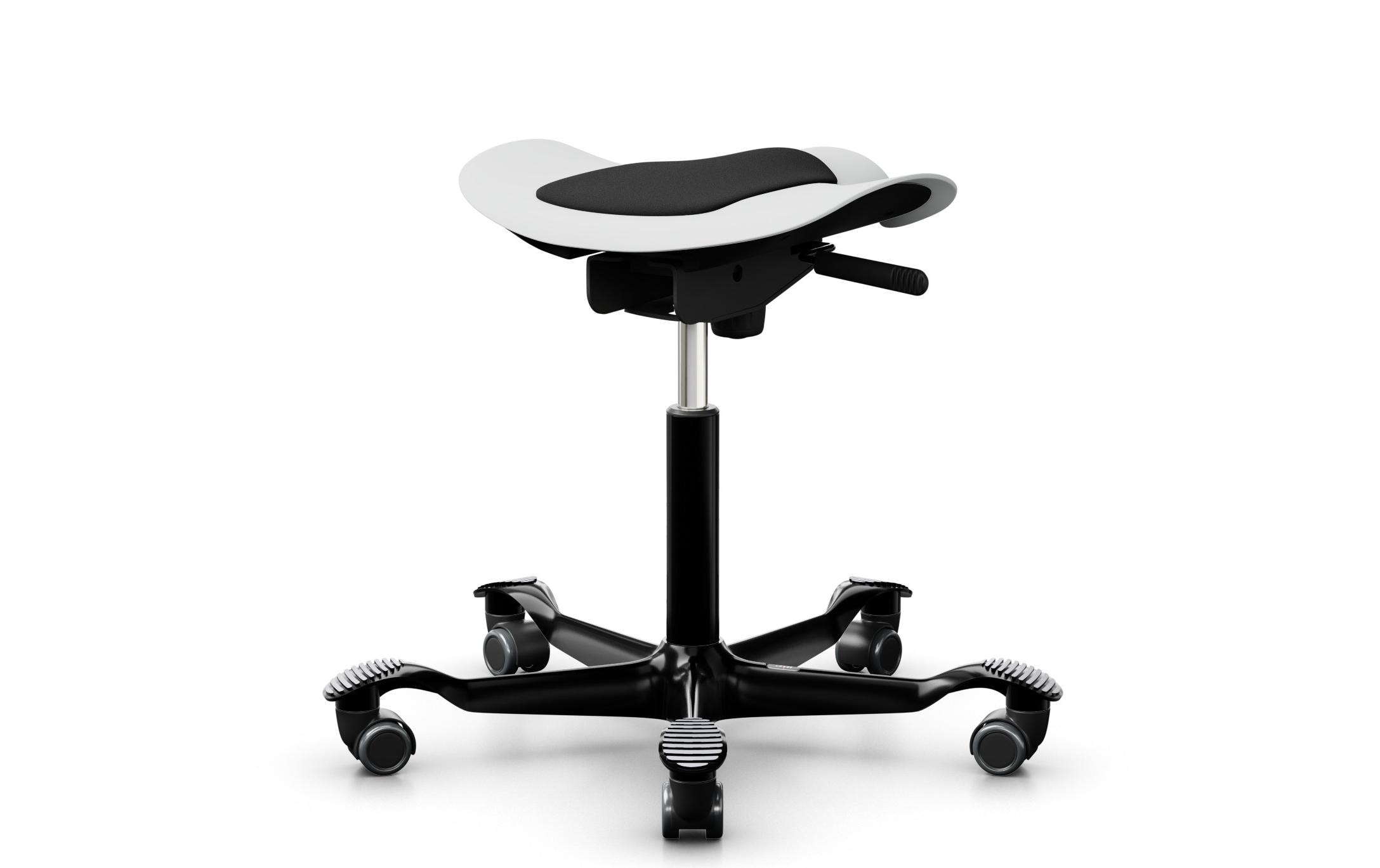 Bürostuhl Capisco Puls 8001 Weiss<br>Capisco Puls 8001 - Der flexible Hocker mit Sattelsitz