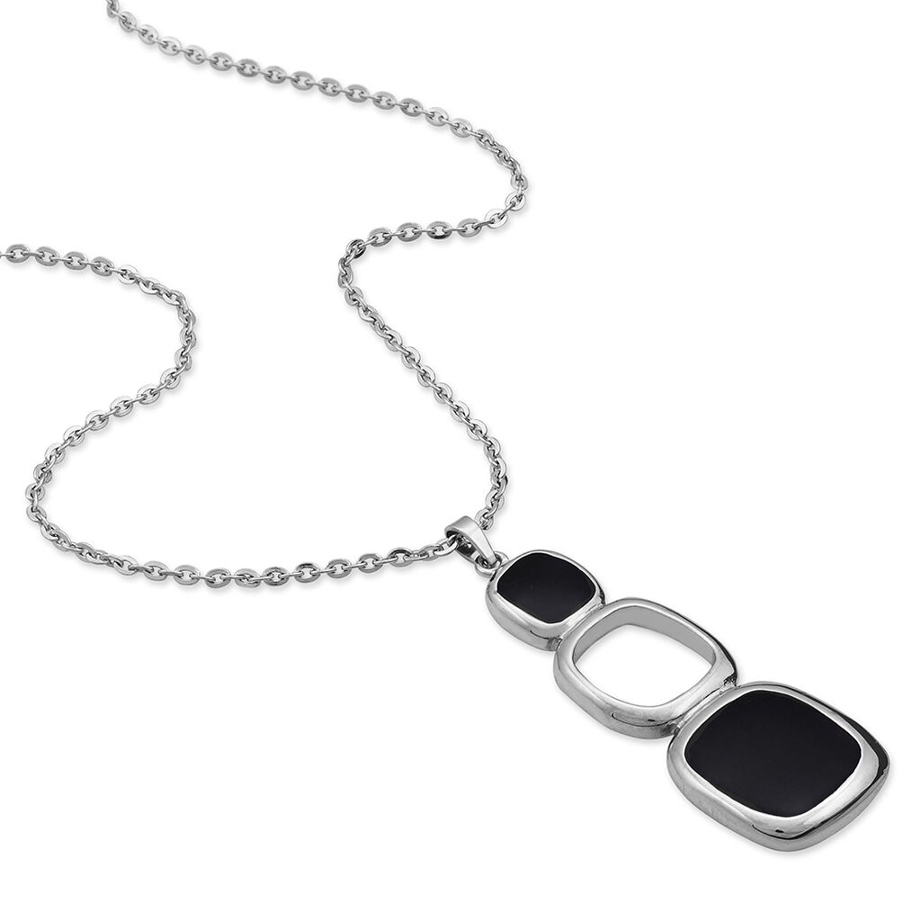 Collier Hatayi Acier Blanc