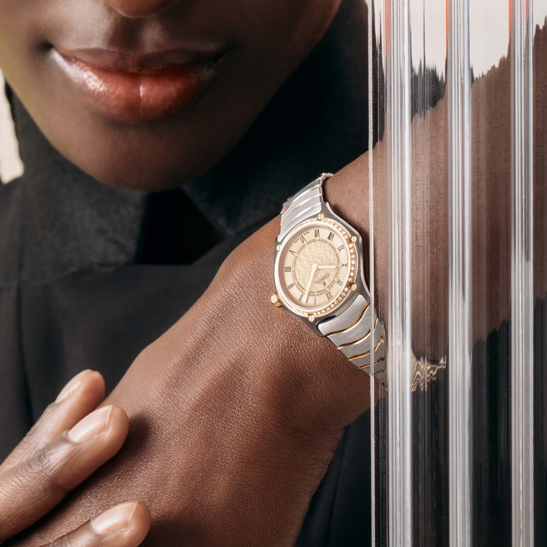 Ebel Sport Classic Lady Diamonds Bicolor / Beige