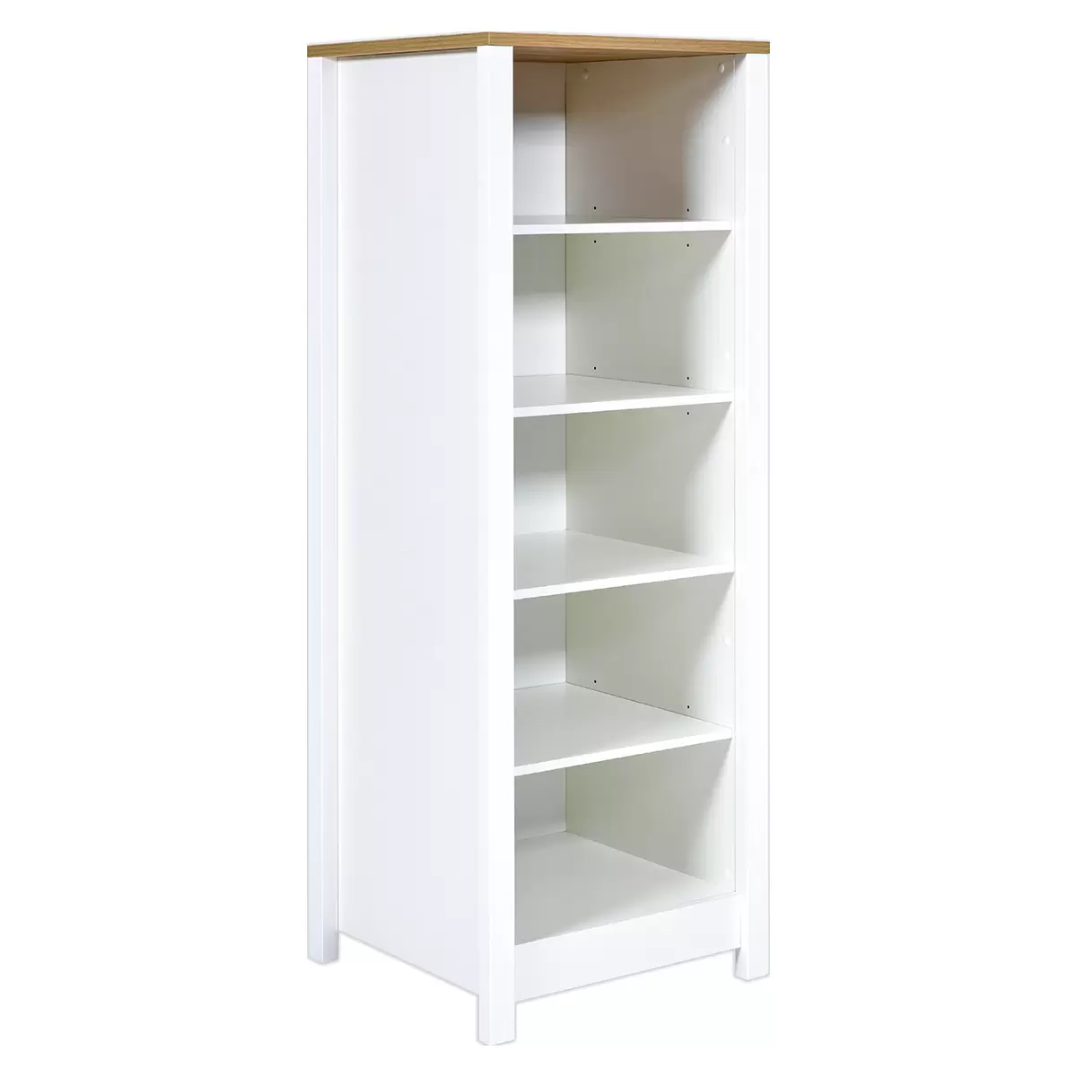 Standregal Sicilia Artisan Eiche,weiss