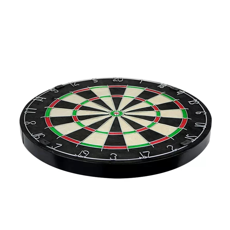 (Ø45cm) Sisal Dartscheibe Turnier Dartboard inkl. Pfeile - Bunt