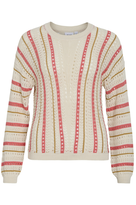 Vila beige dames trui