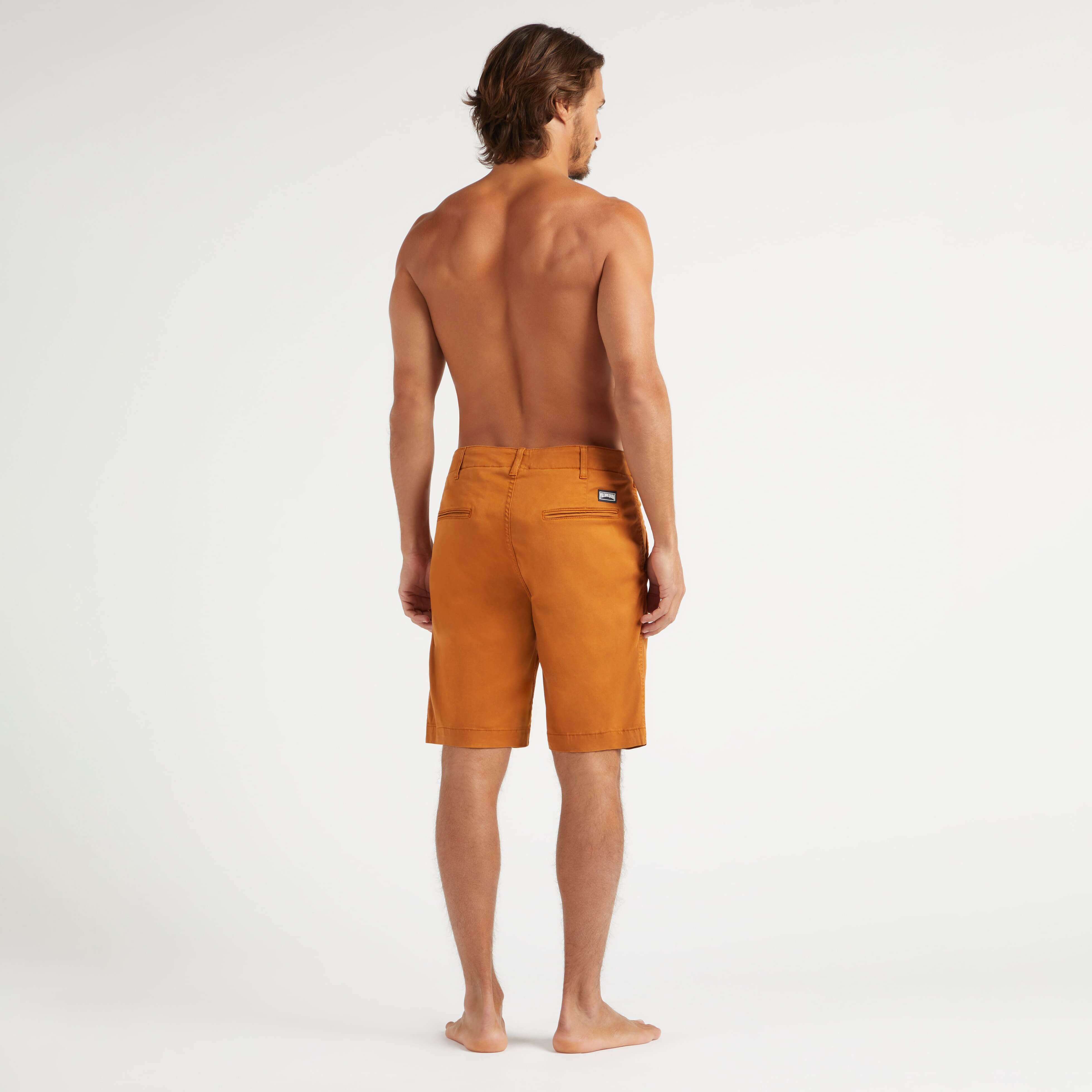 Bermuda Gabardine Homme en Tencel