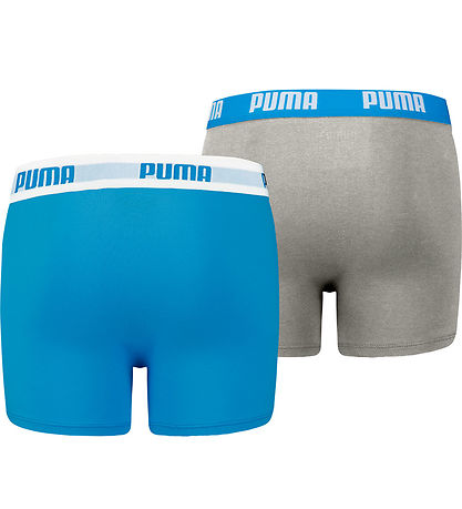 Puma Boxershorts - 2-pak - Blå/Gr?