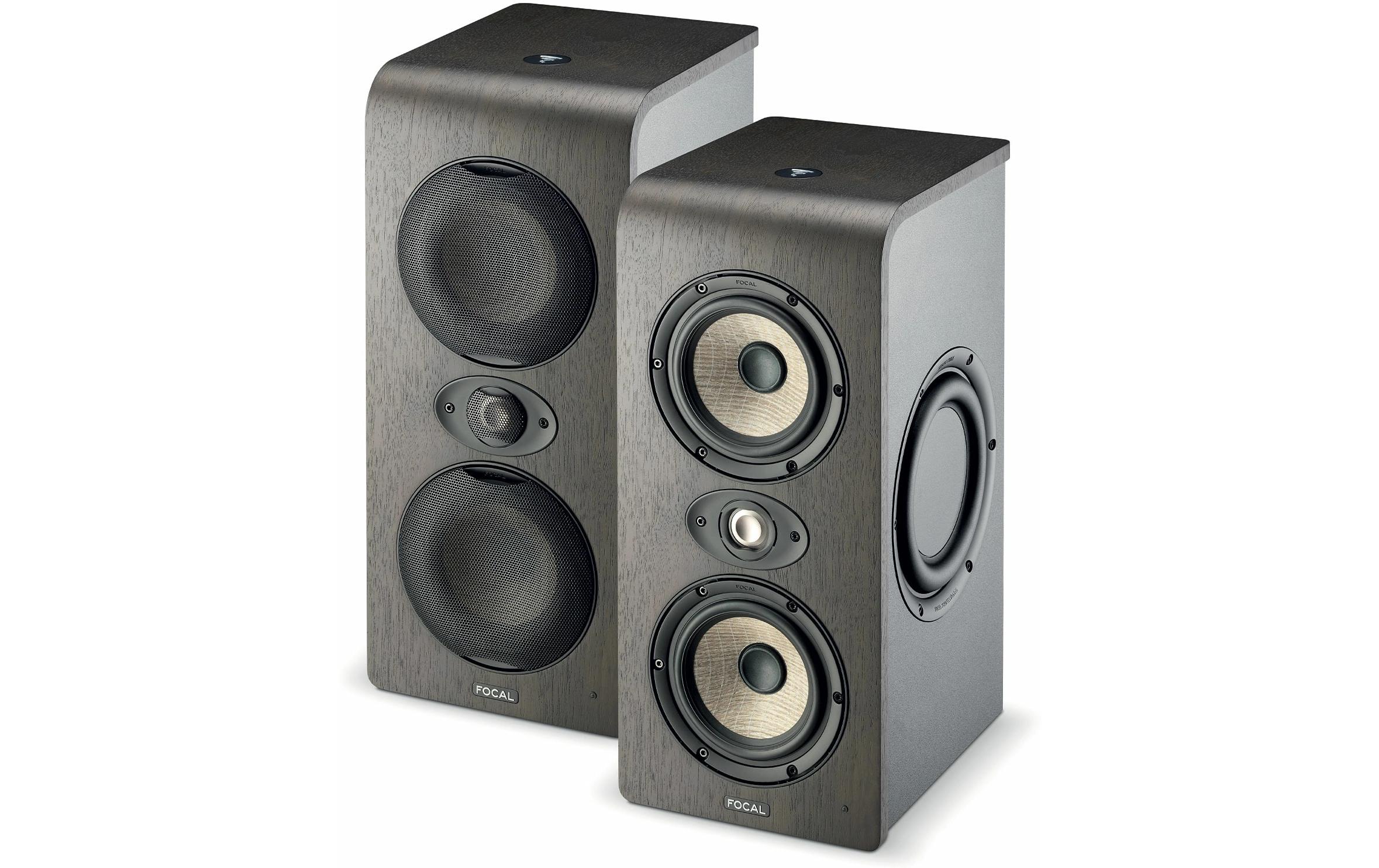 Studiomonitor Shape Twin Walnuss<br>Aktiver 2.5-Wege Nahfeldmonitor