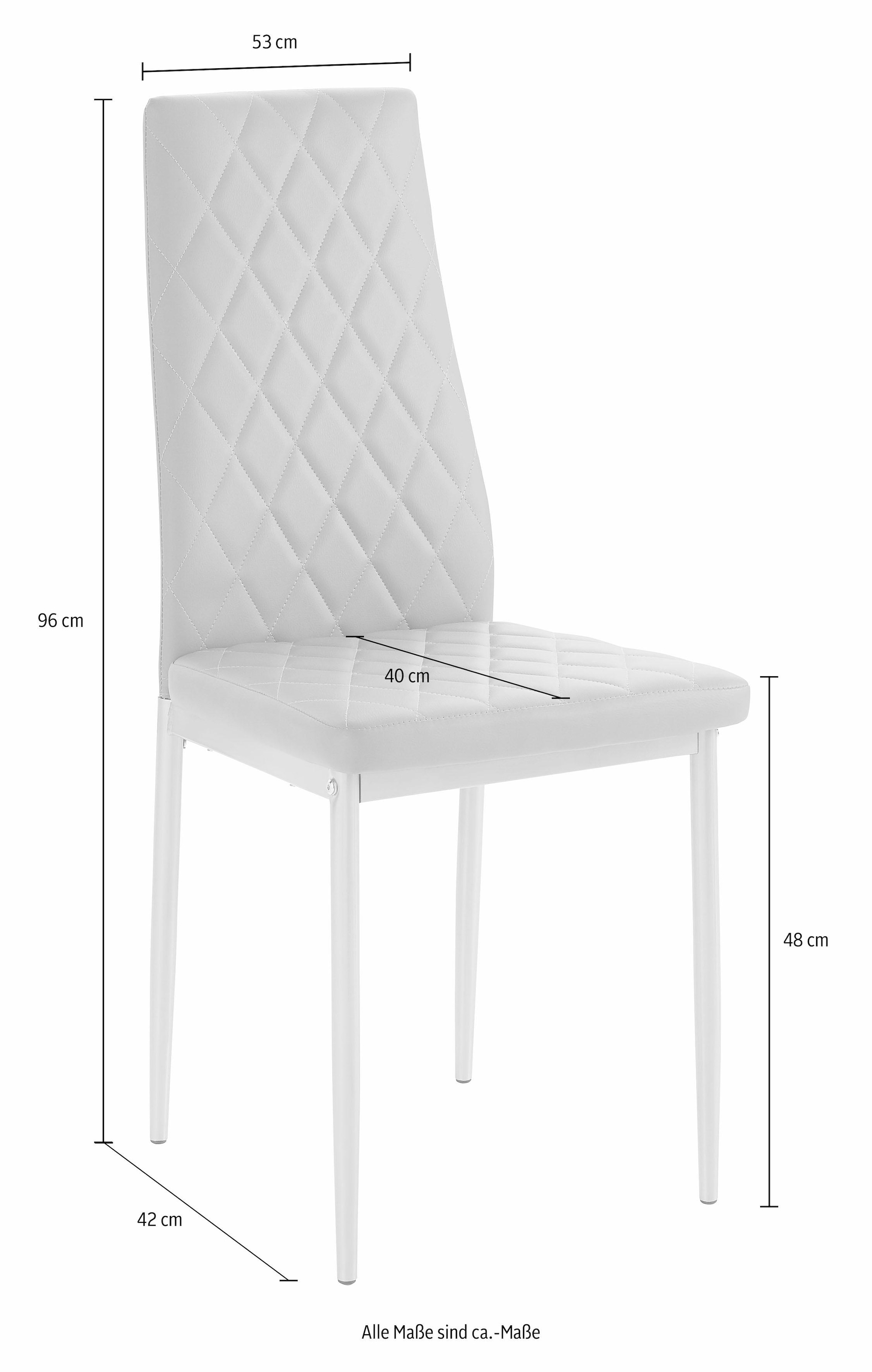 INOSIGN Essgruppe Set, 5 Stk. tlg. mit Tisch in Eichefarben Sägerau, Breite 120 cm