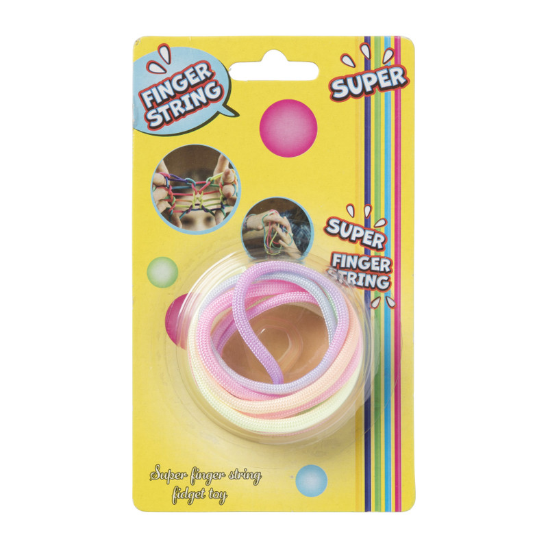 Stretchy fidget touw - 9,5x2,5x16 cm