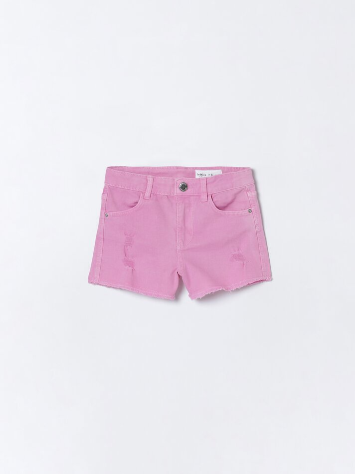 Shorts jeans - Lilás
