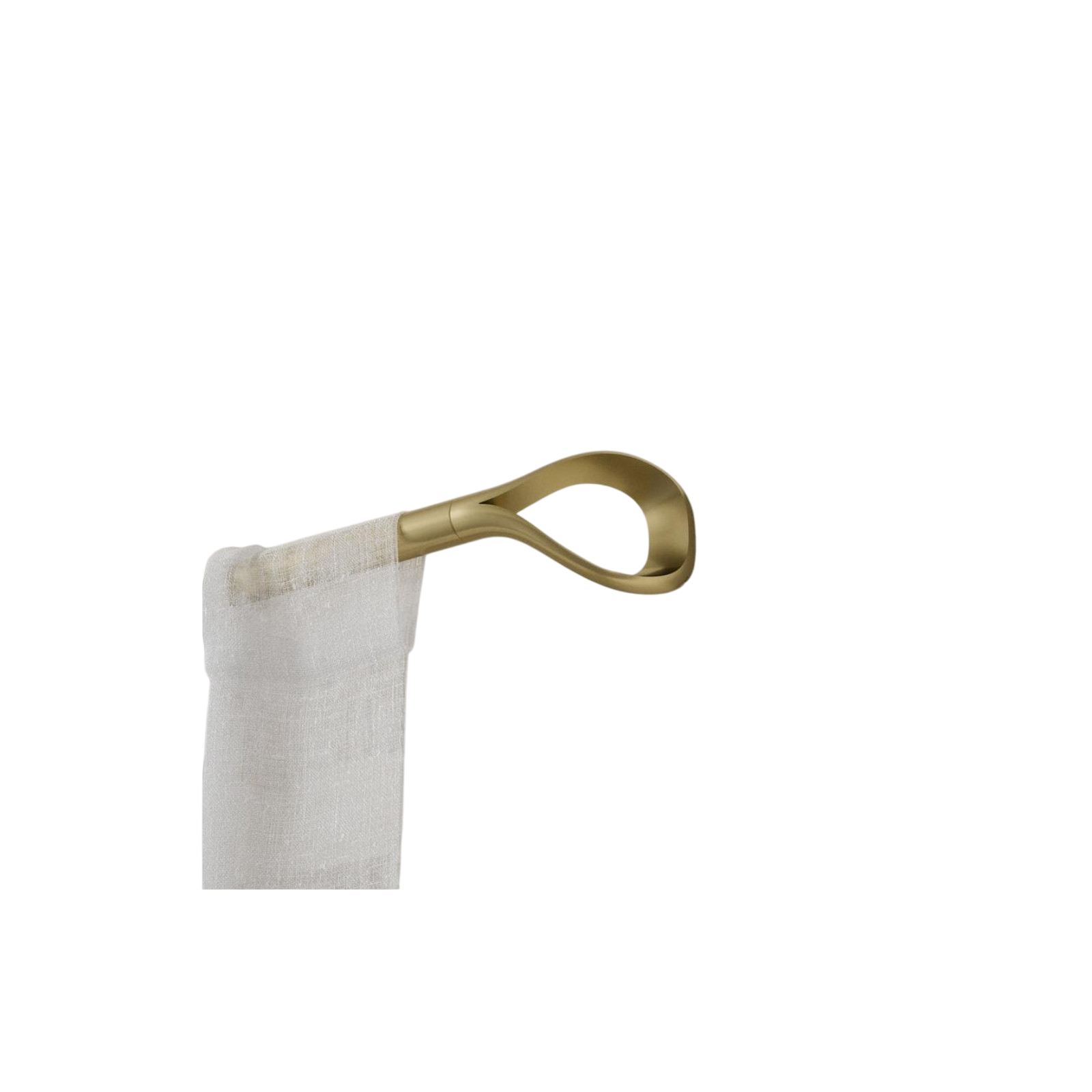 Vorhangstange Loop 107-306 cm, Gold