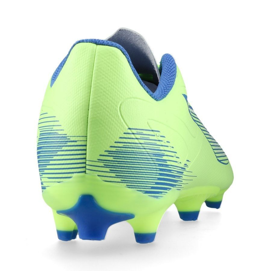PUMA Ultra 5 Play FG/AG Lights Out - Fizzy Apple/Blanc/Bleu