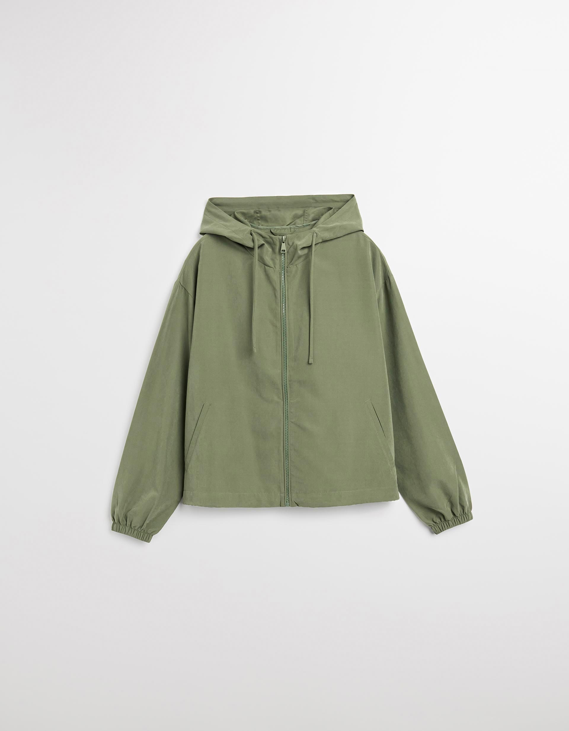Parka com Capuz, Mulher, Verde