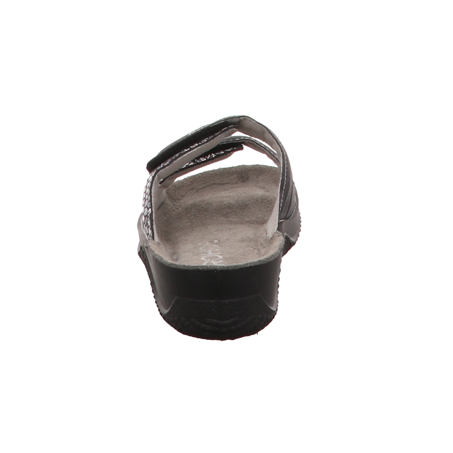 Rohde Pantolette gemustert schwarz