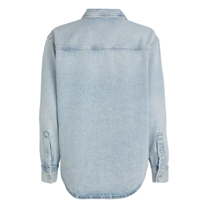 Calvin Klein Dad Denim Overhemd Dames