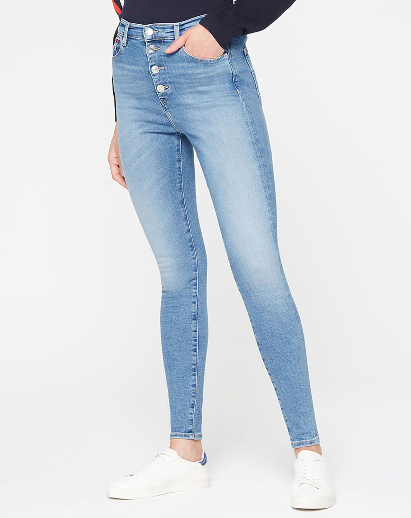 Tommy Jeans Jean Skinny fit sylvia hr spr bleu clair