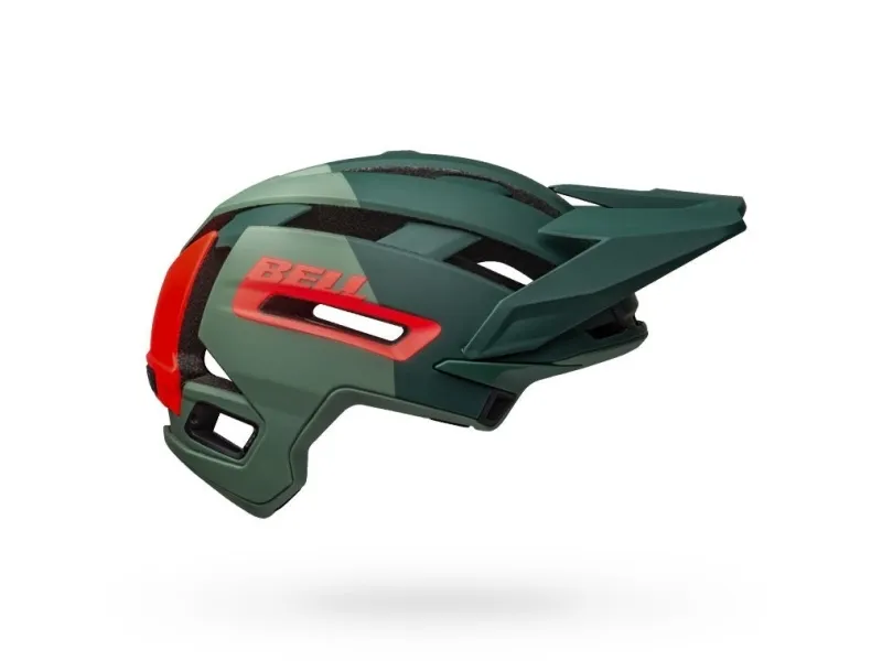Bell Helmets Super AIR R MIPS, Lukket hjelm, I-form konstruktion, Hjelmvisir, Mat