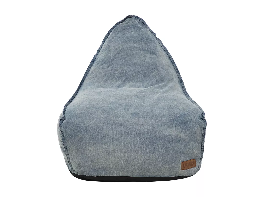 Pouf poire 200 L DROP 63 cm 75 cm Bleu clair