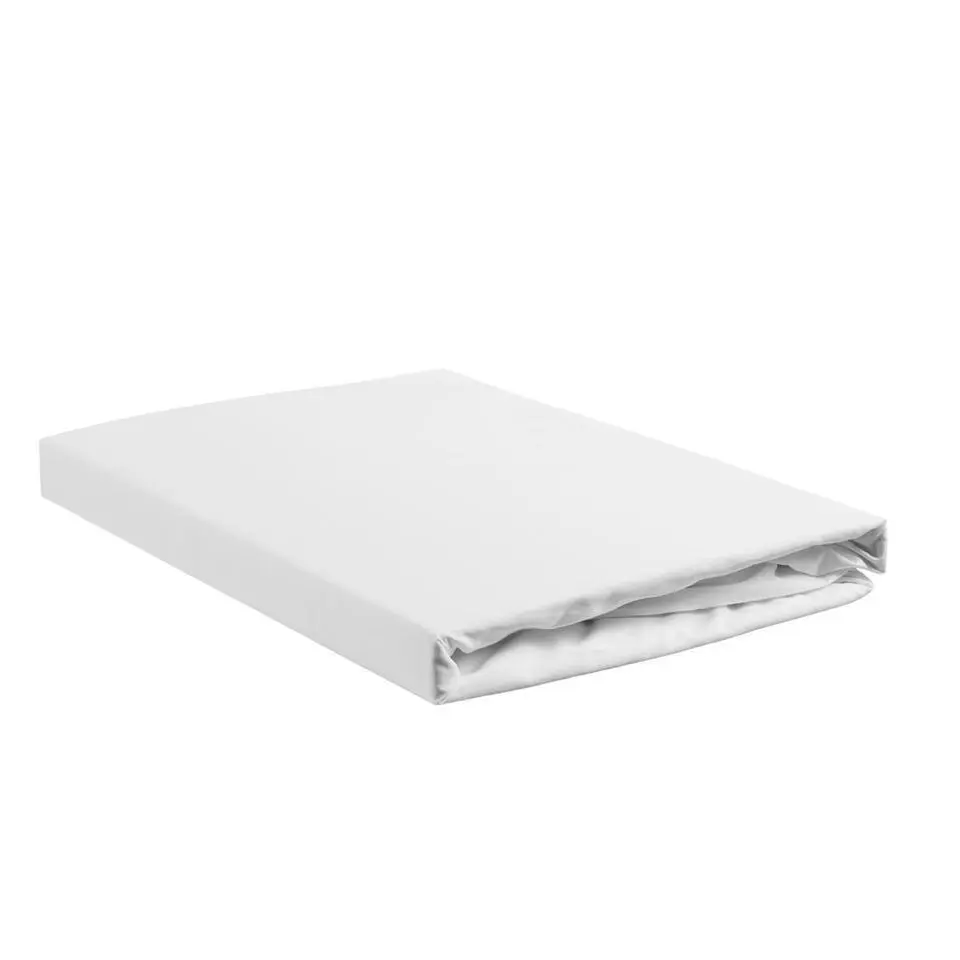 Ambiante Katoen - Hoeslaken - 180x220 - Wit