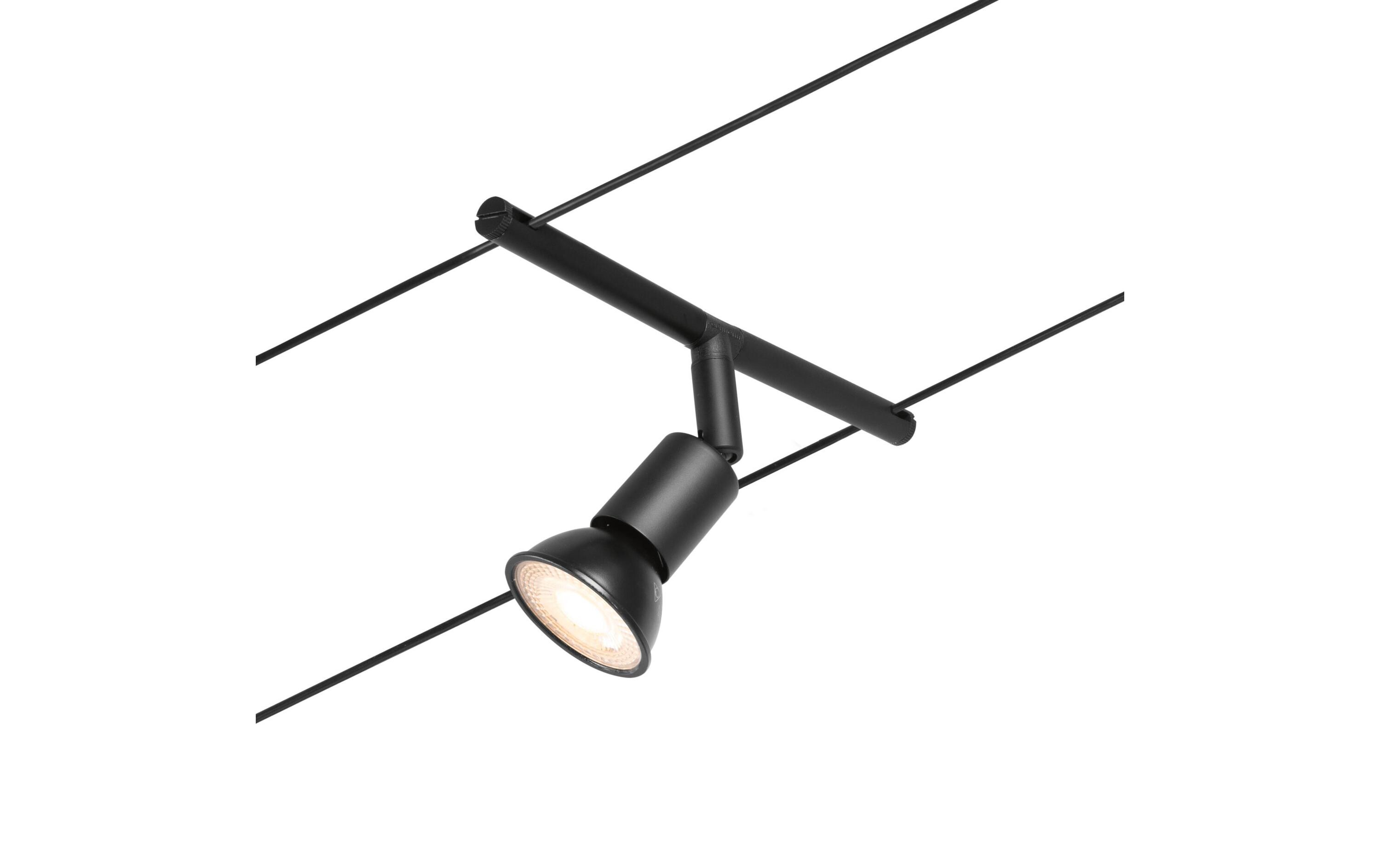 CorDuo Seilsystem Salt Basisset GU5.3 max. 5 x 10 W<br>Schienenlichtschranke