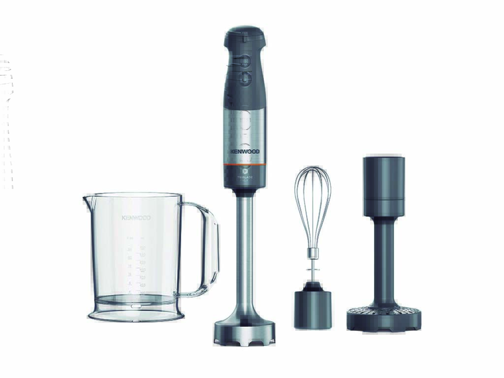 VARINHA MÁGICA KENWOOD TRIBLADE XL  HBM60.007GY (1000 W - PRETO E INOX)