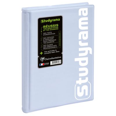 Agenda Studyrama Pastel - 1 jour par page - 14 x 20 cm - disponible dans différentes couleurs - Exacompta