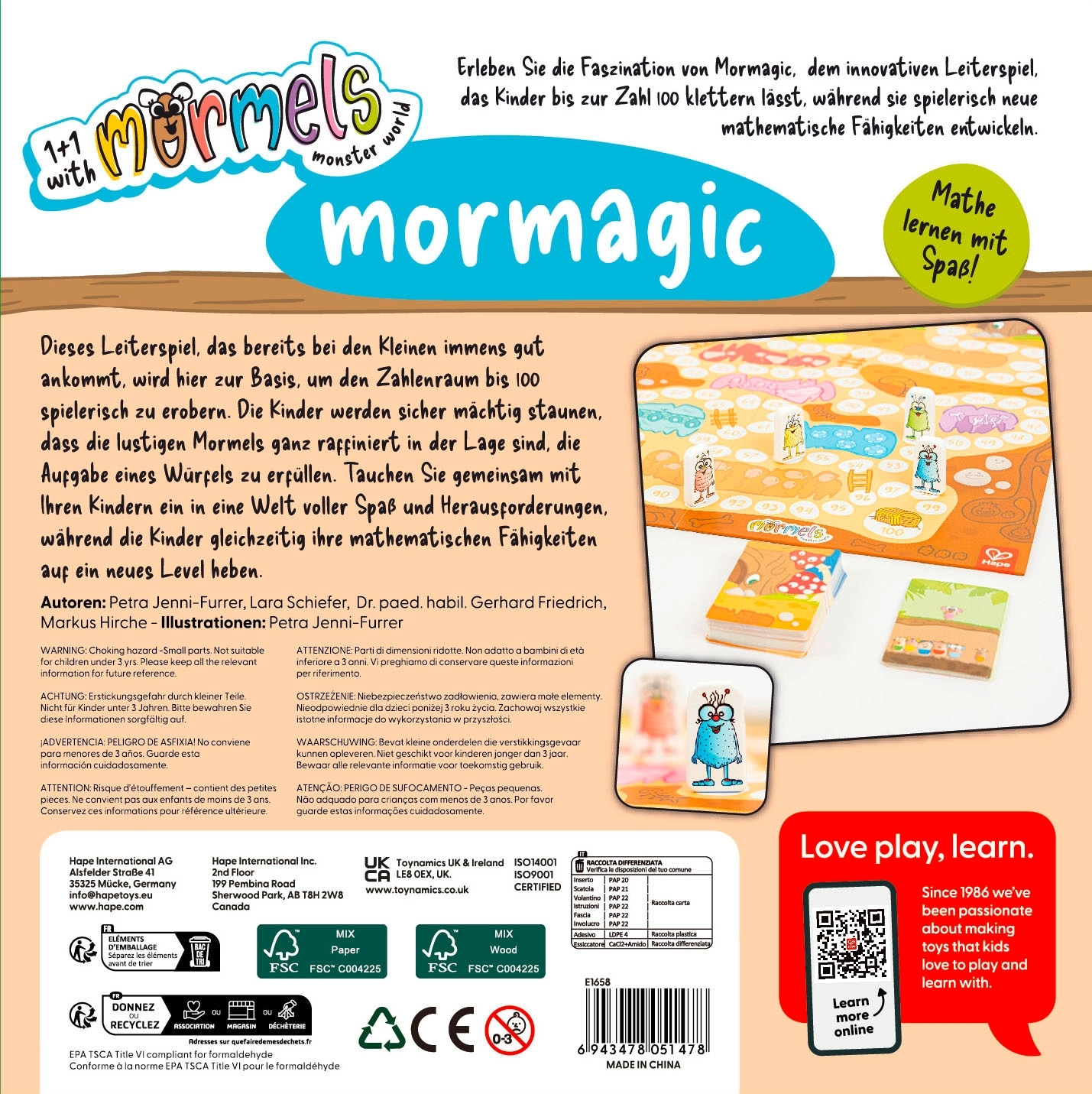 Mormagic Leiterspiel