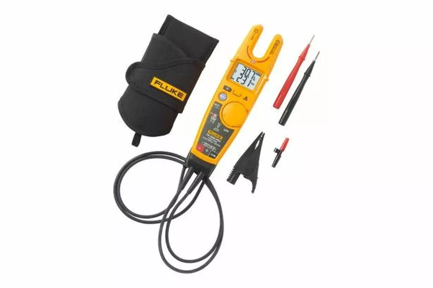 Fluke T6-1000 PRO Digital TRUE-RMS Spannings- doorbel- en stroomtester - FieldSense-technologie - AC/DC 1000V & AC 200A - incl. holster