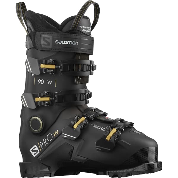 Chaussure de ski SALOMON S/PRO HV 90 W BLACK BELLUGA GOLDEN GLAW