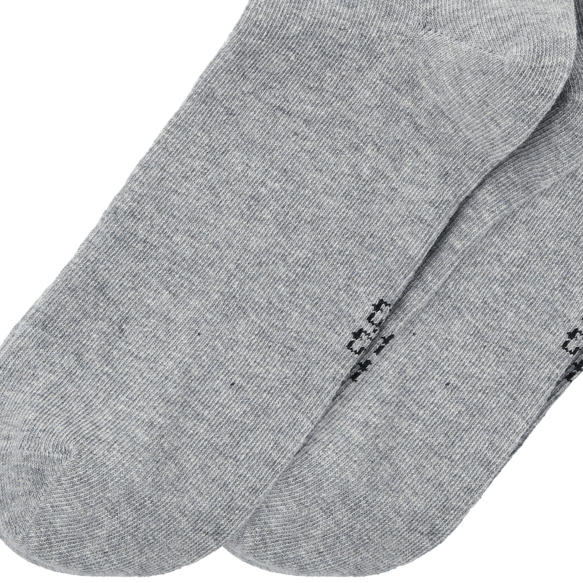 VanVaan 2 Paar Herren Sneaker-Socken meliert hellgrau